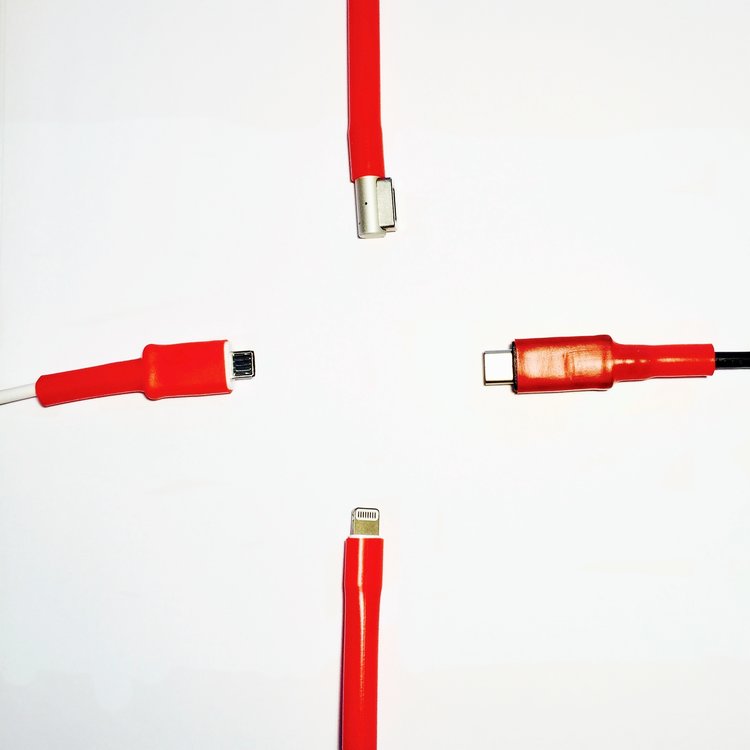 CordCondom Charger Protector on Android, Macbook and Apple lightning cables